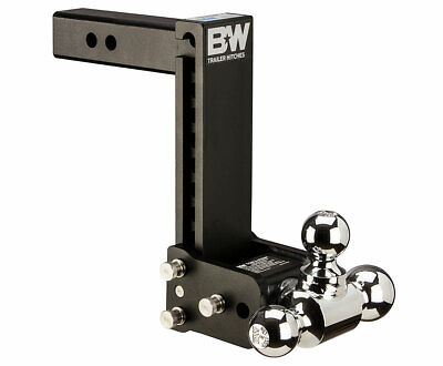 B&W TS10050B (IN STOCK) Tow & Stow 2" Receiver Hitch - 9" Drop; 9.5" Rise