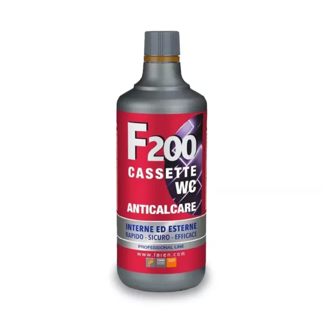 Faren F200 trattamento anticalcare per cassette wc 1 lt