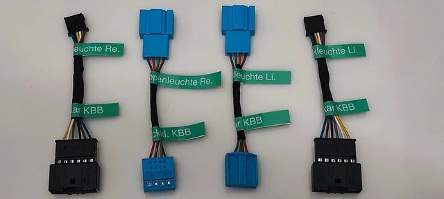 Kit Cavi BMW: Adattatori Intrecciati Illuminazione, Micro USB E USB-C Per Auto