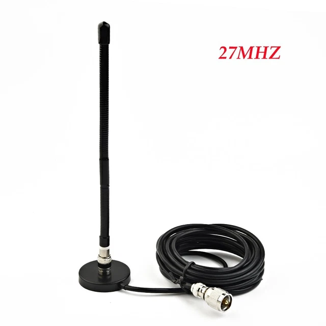 Bingfu VHF mobiele antenne, 136 - 174 MHz met PL259-stekker, 50