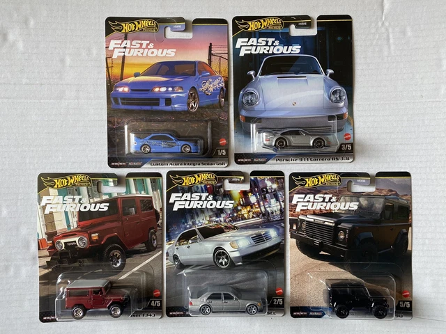 Hotwheels 1/64 🇫🇷 Fast and furious Premium Série 5/5 de 2024 RealRiders
