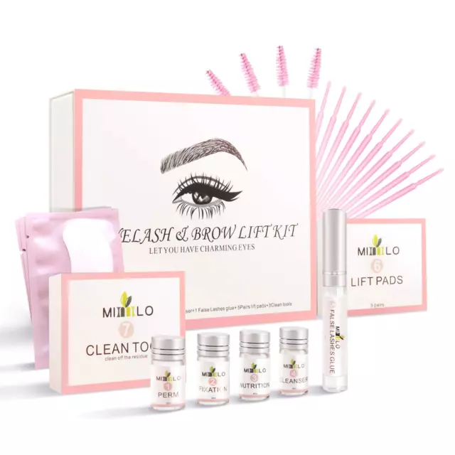 Wimpernlifting Set, Scdom Lash Lifting Set Und Brow Lifting Set Sichere Pflegend