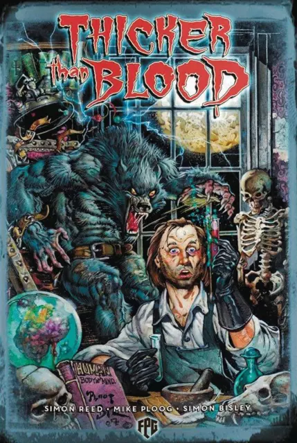 THICKER THAN BLOOD GRAPHIC NOVEL Art by Mike Ploog, Simon Bisley Painted Edition