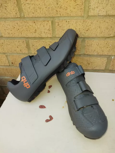dhb Troika MTB Grey Cycling Shoes Size Uk 11 EU 46.     x4