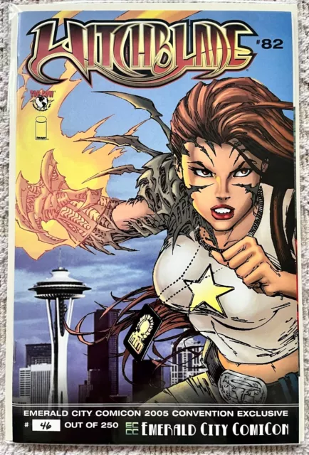 Witchblade #82 Top Cow Comics NM 2005 Super Rare ECCC Exclusive Cover #46/200