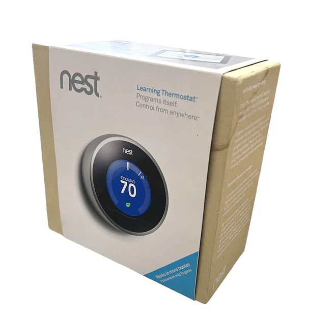 NEST T200577 LEARNING Thermostat (2nd Generation) 199.00 PicClick