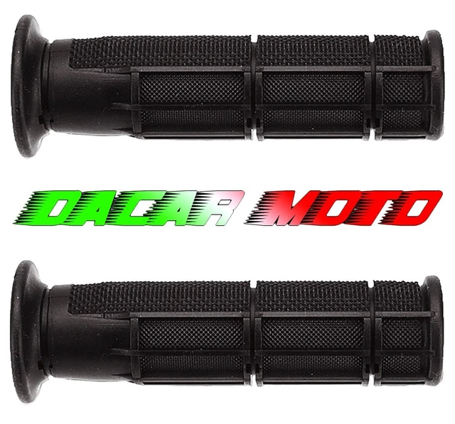 COPPIA MANOPOLE UNIVERSALI MANUBRIO DIAMETRO 22 mm MOTO SCOOTER ATV BICI MINI