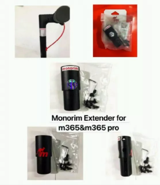 extender Monorim allonge la potence de 5cm adaptable ensuite pour la m365 pro