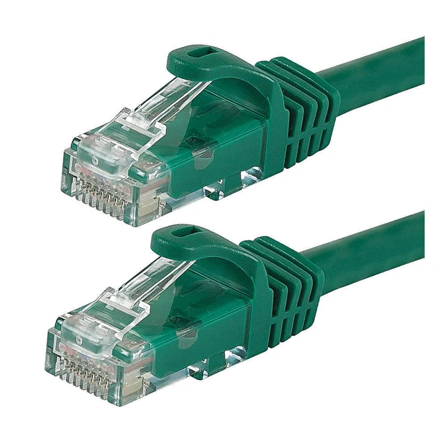 MONOPRICE 9856 Patch Cord,Cat 6,Flexboot,Green,50 ft.