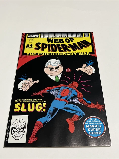Web of Spider-Man Annual #4  MARVEL Comics 1988 VF NEWSSTAND - 6