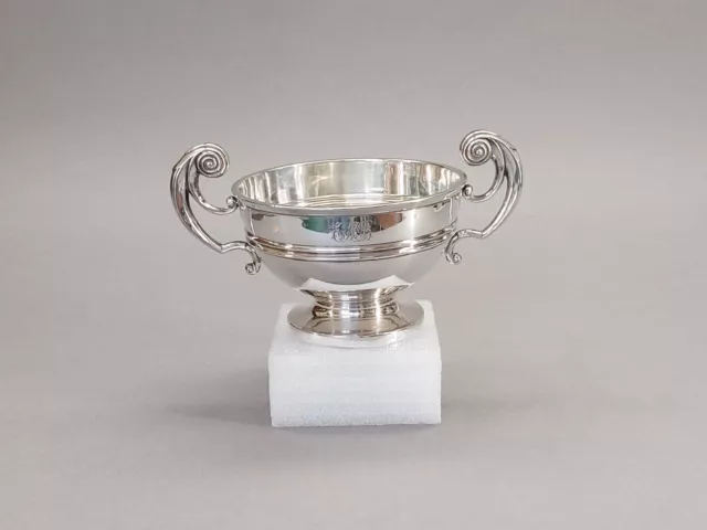 An Antique Solid Silver Trophy Cup, Walker & Hall, Hallmarked Sheffield 1907-08.