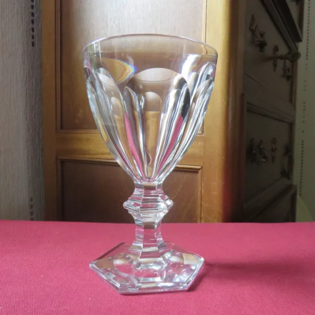 1 verre a eau en cristal de baccarat modèle Harcourt  H 15 cm