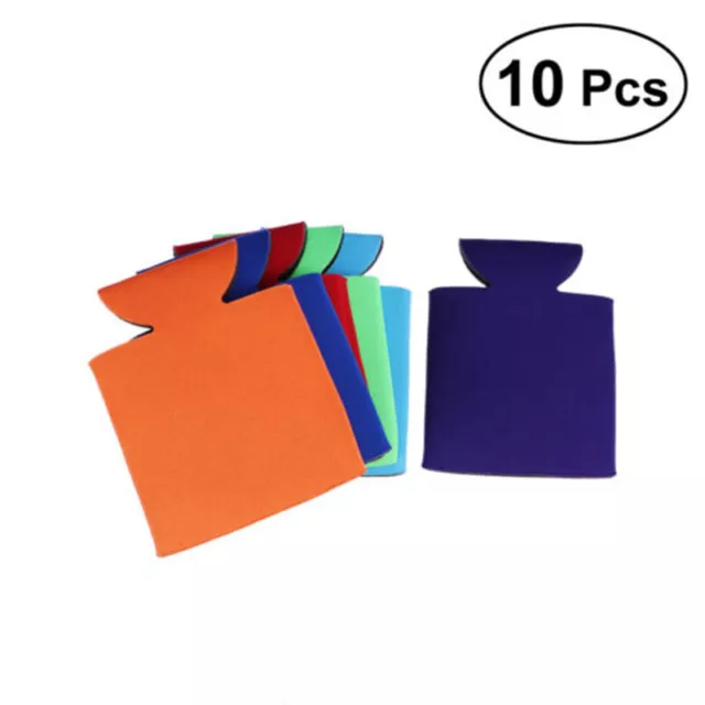 Kit portabottiglie 10* lattina per birra in neoprene manica per bevande soda