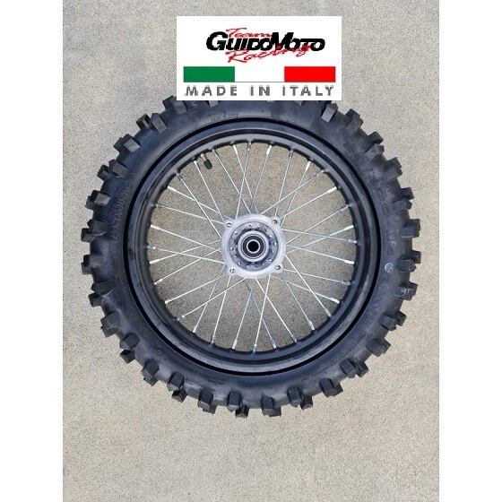 Ruota Posteriore Completa 90/100-14 Minimoto Minicross Kmm204