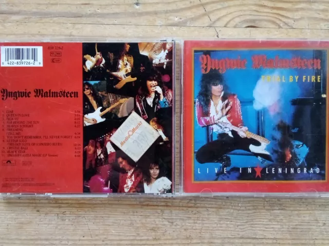 Yngwie Malmsteen - Trial By Fire - Live In Leningrad - Cd  - Gratisversand