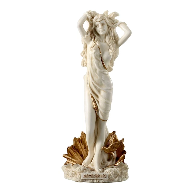 APHRODITE GREEK GODDESS of Beauty Bonded Marble Polyresin Statue ...