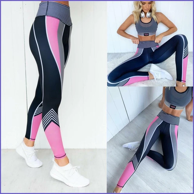 Leggins Deportivos Para Mujer Licras Deportivas Ropa Atlética Deportiva De  Moda