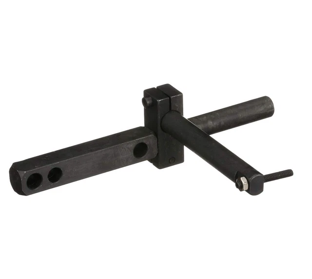 3900-2123 Steel Mill Vise Stop for 5" and 6" Vises,Black