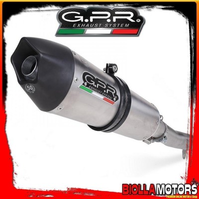 R 125CC 2003-2014 OMOLOGATO/APPROVED INOX T Comet TERMINALE GPR HYOSUNG COMET 125 GT 