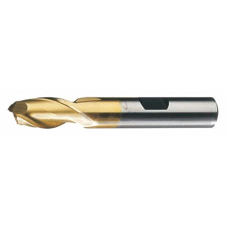 Cleveland C41550 2-Flute Hss Square Single End Mill Cleveland Hg-2-Tn Tin