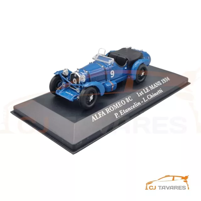 Altaya Alfa Romeo 8C #9 P Etancelin - L Chinetti Vainqueur Le Mans 1934 1/43