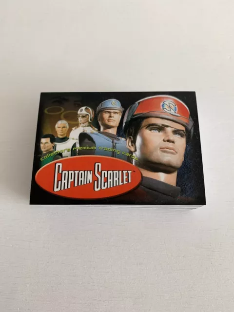 Captain Scarlet,  72 Card Complete Base Set -  Released In 2001.