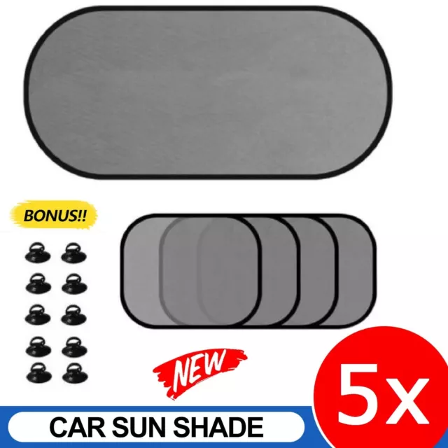 Car Window Sun Shade UV Protection Rear Side Window Curtain Baby Protection