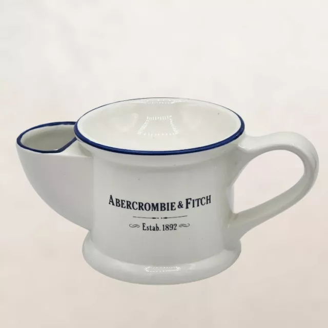 Vintage ABERCROMBIE & FITCH Shaving Mug Prinknash Pottery Bathroom England UK