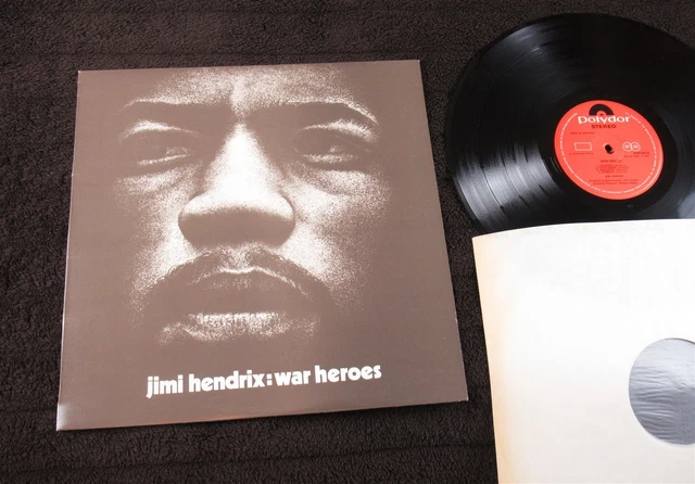 JIMI HENDRIX WAR Heroes First Uk Press LP Album Vinyl Record 2302