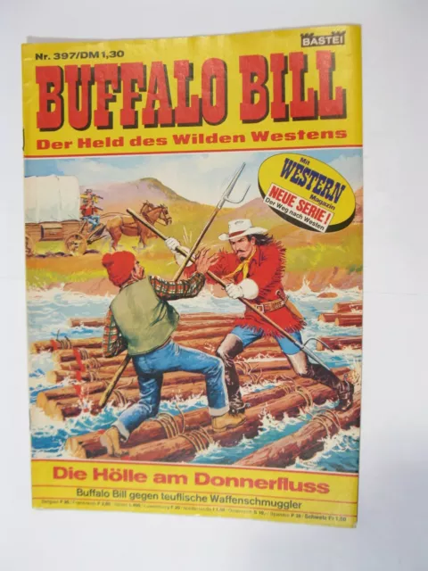 Buffalo Bill Nr. 397  Bastei Verlag im Zustand (1-2). 91275