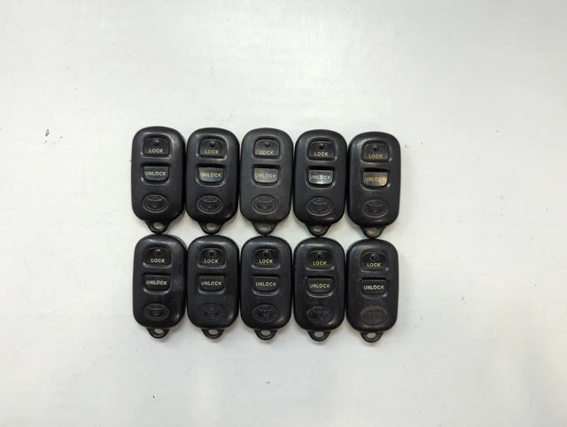 Lot of 10 Toyota Corolla Keyless Entry Remote Fob GQ43VT14T UPMAJ