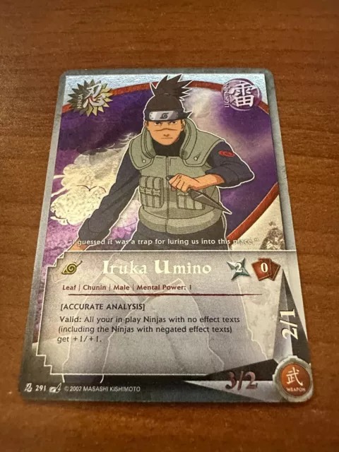 Iruka Umino (Childhood) - N-708 - Common - 1st Edition - Foil - Naruto CCG  Singles » Foretold Prophecy - Goat Card Shop