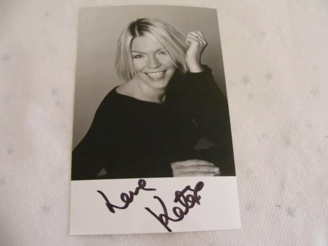 KATE THORNTON Signed Photo Autograph TV Presenter  X Factor Loose Women