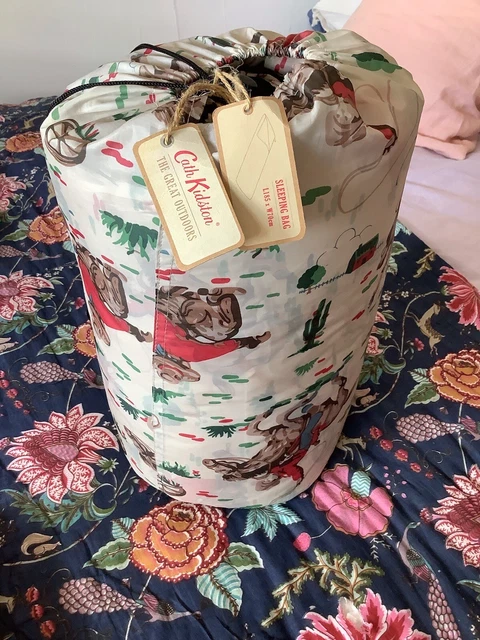 CATH KIDSTON RARE Cowboy Print Sleeping Bag The Great Outdoors Glamping Festival 38.00 PicClick UK