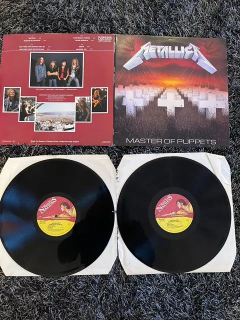 Metallica MASTER OF PUPPETS Vinyl