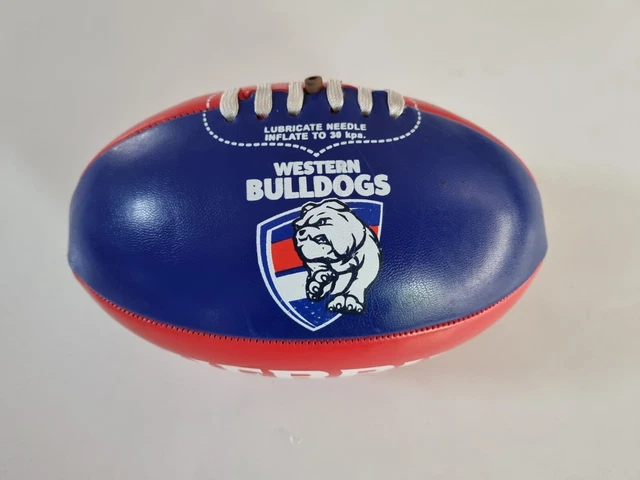 T-shirt Officiel Footscray Western Bulldogs AFL - Cotton On - Bleu - Taille L Homme - Occasion