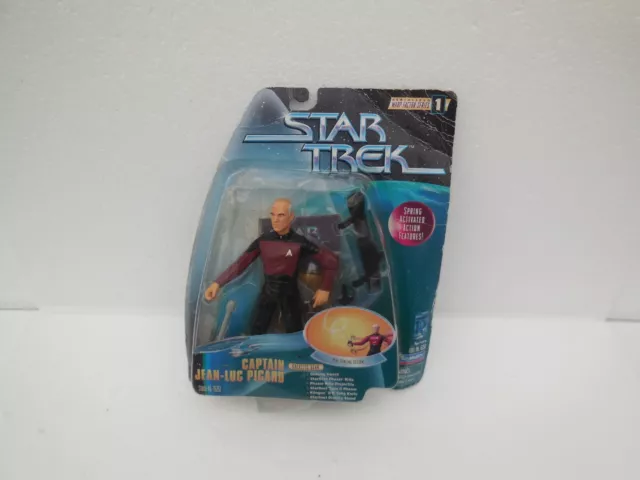 STAR TREK TNG 4.5" FIGURE - CAPTAIN JEAN-LUC PICCARD - 1992 PLAYMATES series 1