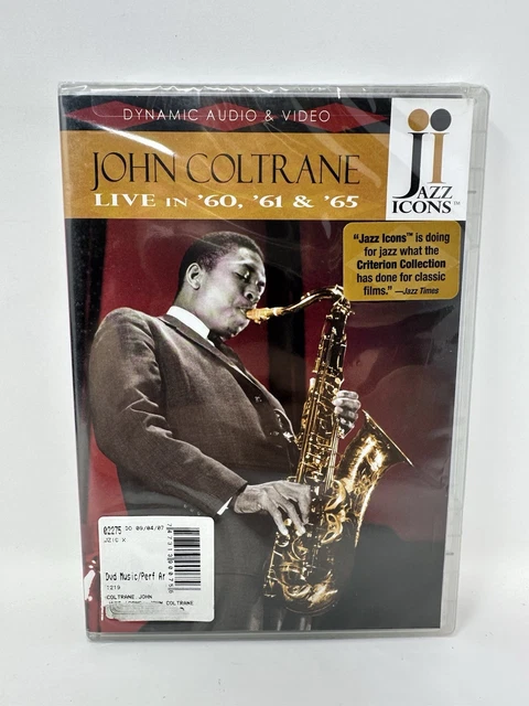 DVD jazz icons John Coltrane ミュージック DVD jazz icons John