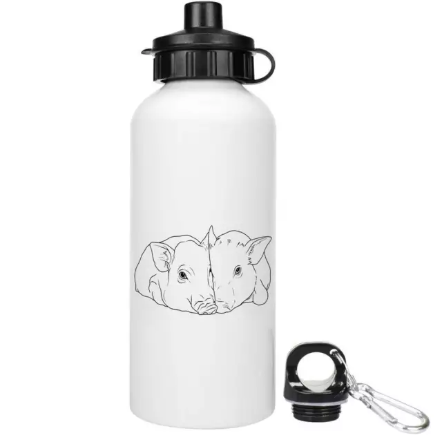 'Cuddling Pigs' botellas de agua reutilizables (WT046406)