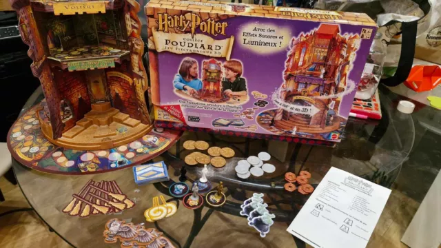 Harry Potter College Poudlard Mattel 2001 Ultra rare Jeu de plateau 3d