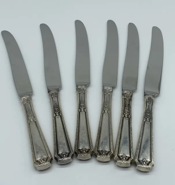 ( LOT OF 6 ) Louis XIV Towle Antique Sterling Silver Knives (2 sets of 6 avail.)