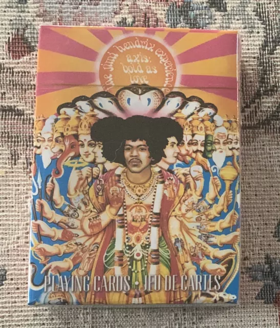 Jimi Hendrix Official Playing Cards - Brand New / Factory Sealed