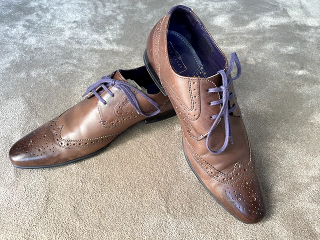 Ted baker mens hann 2 derby brogue shoes 2025