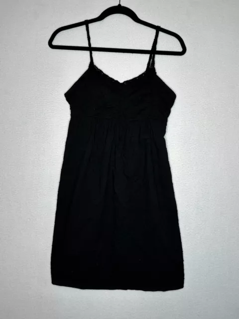 WET SEAL Black Bikini Strap Dress Women's Size Medium