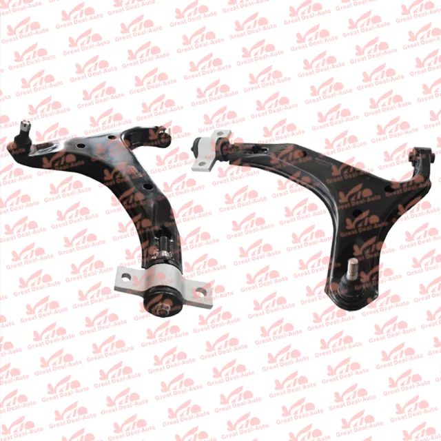 Front Lower Control Arms Assembly w Ball Joint For Nissan Elgrand E51 02-10 Pair