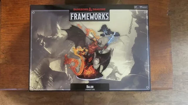Dungeons & Dragons Frameworks: Modellino in miniatura Balor 1 - WIZKIDS 2021 NUOVO CON SCATOLA