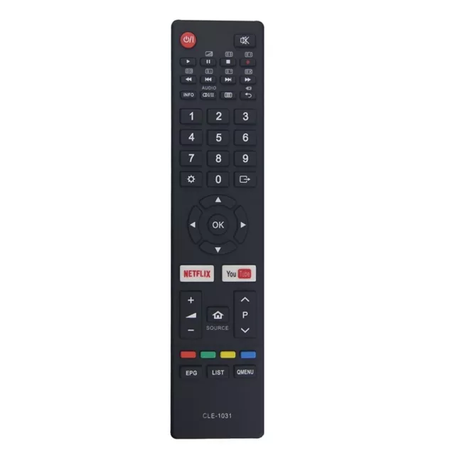 Replacement Remote Control CLE-1031 for Hitachi LED   Accessories ,Black S3X6