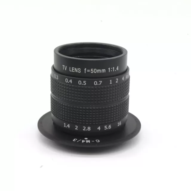 Fujian 50mm F1.4 CCTV Movie Lens C Mount for Micro 4/3 m4/3 EPL5 EPM3 EPL7 OM-D