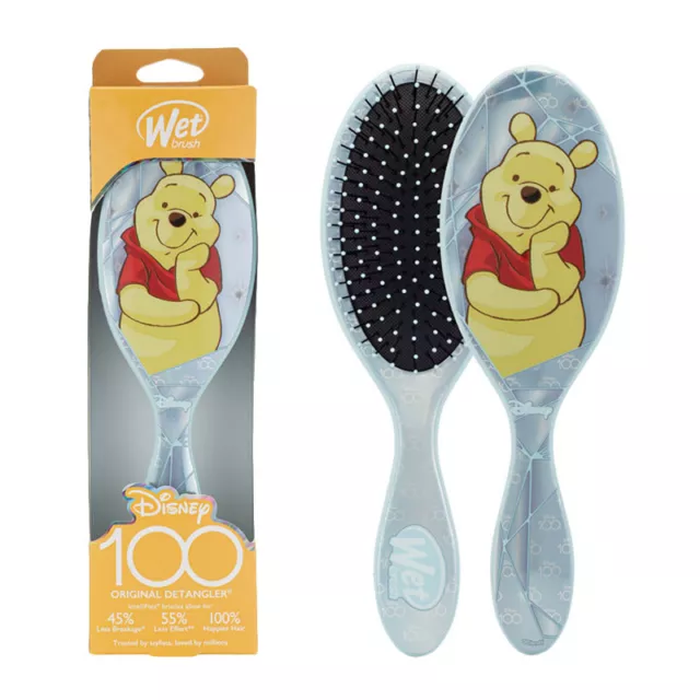 Brosse pour Cheveux WET BRUSH Disney 100 Original Démêlant Winnie