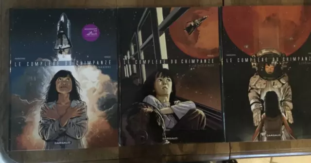 LOT de 3 albums LE COMPLEXE DU CHIMPANZE 1 a 3 EO